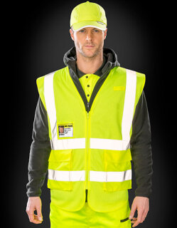 Executive Cool Mesh Safety Vest, Result Safe-Guard R479X // RT479