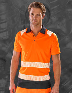 Recycled Safety Polo Shirt, Result Genuine Recycled R501X // RT501