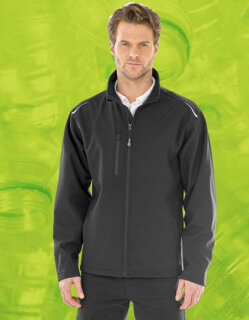 Recycled 3-Layer Printable Softshell Jacket, Result Genuine Recycled R900M // RT900