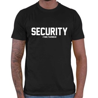 Security - Vorderseite + R&uuml;ckseite / T-Shirt ( Premium )