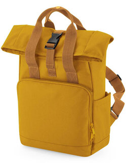Recycled Mini Twin Handle Roll-Top Backpack, BagBase BG118S // BG118S