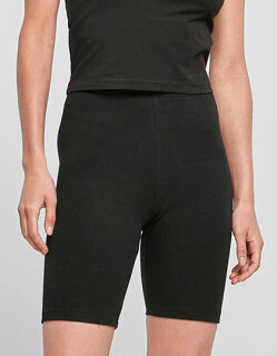 Ladies&acute; High Waist Cycle Shorts, Build Your Brand BY184 // BY184