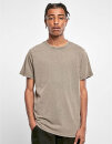 Acid Washed Round Neck Tee, Build Your Brand BY190 // BY190