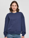 Ladies Oversized Crewneck Sweatshirt, Build Your Brand...