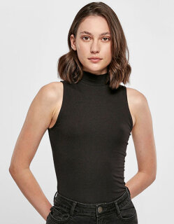 Ladies Sleeveless Turtleneck Body, Build Your Brand BY235 // BY235