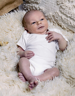 Organic Baby Bodysuit Short Sleeve Bailey 01, Link Kids Wear 12001-1120 // X11120