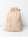Small Fairtrade Cotton Stuff Bag, Printwear  // XT1600