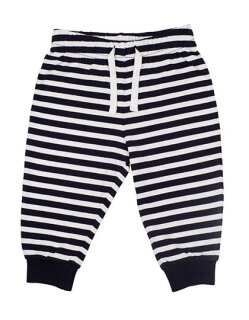Baby Lounge Pants, Larkwood LW085 // LW085 Navy/White Stripes | 3-4 Jahre