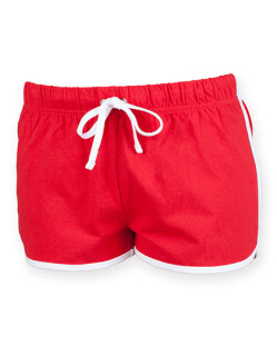 Kids&acute; Retro Shorts, SF Minni SM069 // SM69 Red/White | 5/6 Jahre