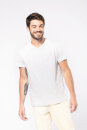 MenS Short-Sleeved V-Neck T-Shirt, Kariban K357 // KB357