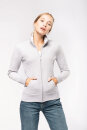 Damen Fleece-Sweater Mit Zip, Kariban K457 // KB457