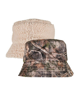 Sherpa Real Tree Camo Reversible Bucket Hat, FLEXFIT 5003RS // FX5003RS