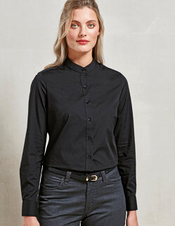 Women&acute;s Banded Collar Grandad Shirt, Premier Workwear PR358 // PW358