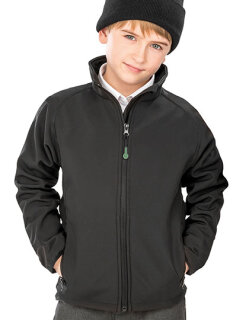 Recycled 2-Layer Printable Junior Softshell Jacket, Result Genuine Recycled R901J // RT901J