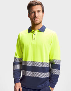 Poloshirt Atrio Longsleeve, Roly Workwear HV9319 // RY9319