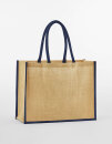 Natural Starched Jute Classic Shopper, Westford Mill W470...