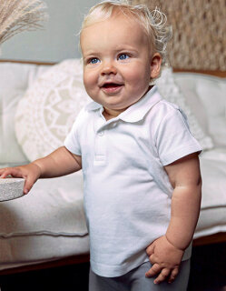 Organic Baby Polo Short Sleeve Teddy 01, Link Kids Wear 13003-1122 // X13003