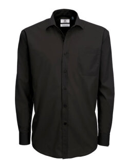 Men&acute;s Poplin Shirt Smart Long Sleeve, B&amp;C SMP61 // BCSMP61