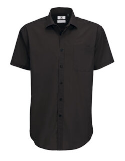 Men&acute;s Poplin Shirt Smart Short Sleeve, B&amp;C SMP62 // BCSMP62