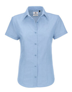 Women&acute;s Oxford Shirt Short Sleeve, B&amp;C SWO04 // BCSWO04