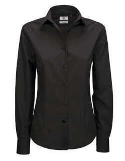 Women&acute;s Poplin Shirt Smart Long Sleeve, B&amp;C SWP63 // BCSWP63