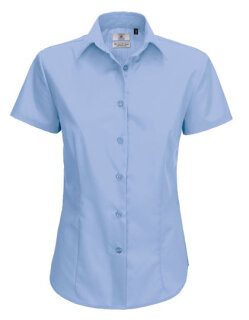 Women&acute;s Poplin Shirt Smart Short Sleeve, B&amp;C SWP64 // BCSWP64