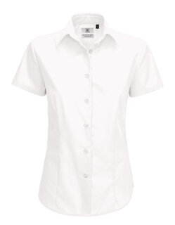Women&acute;s Poplin Shirt Smart Short Sleeve, B&amp;C SWP64 // BCSWP64