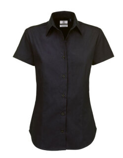 Women&acute;s Twill Shirt Sharp Short Sleeve, B&amp;C SWT84 // BCSWT84
