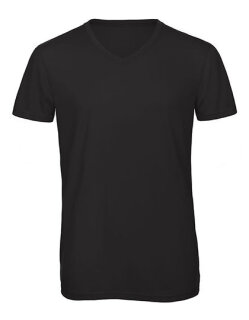 Men&acute;s V-Neck Triblend T-Shirt, B&amp;C TM057 // BCTM057