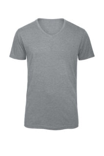 Men&acute;s V-Neck Triblend T-Shirt, B&amp;C TM057 // BCTM057