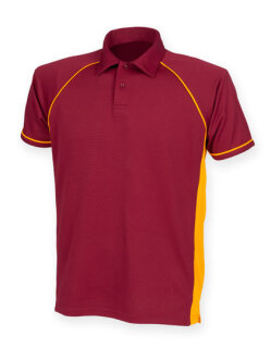 Men&acute;s Piped Performance Polo, Finden+Hales LV370 // FH370