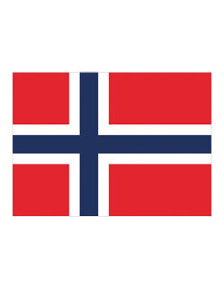 Fahne Norwegen, Printwear  // FLAGNO