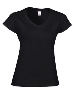 Softstyle&reg; Women&acute;s V-Neck T-Shirt, Gildan 64V00L // G64V00L