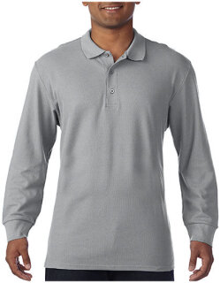 Premium Cotton&reg; Long Sleeve Double Piqu&eacute; Polo, Gildan 85900 // G85900