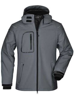 Men&acute;s Winter Softshell Jacket, James&amp;Nicholson JN1000 // JN1000