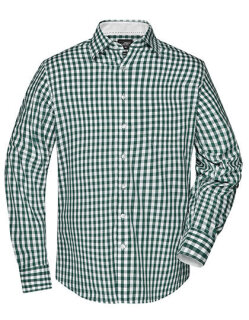 Men&acute;s Checked Shirt, James&amp;Nicholson JN617 // JN617