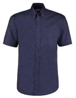 Men&acute;s Classic Fit Premium Oxford Shirt Short Sleeve, Kustom Kit KK109 // K109