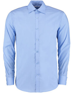 Men&acute;s Slim Fit Business Shirt Long Sleeve, Kustom Kit KK192 // K192