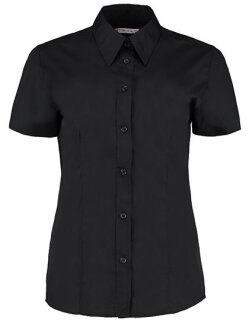 Women&acute;s Classic Fit Workforce Poplin Shirt Short Sleeve, Kustom Kit KK728 // K728