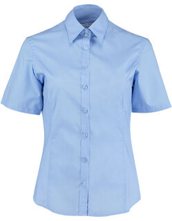 Women&acute;s Tailored Fit Business Shirt Short Sleeve, Kustom Kit KK742F // K742F