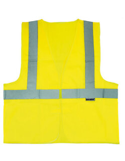 Hi-Vis Safety Vest With 3 Reflective Stripes Bremen, Korntex KXDR // KX141