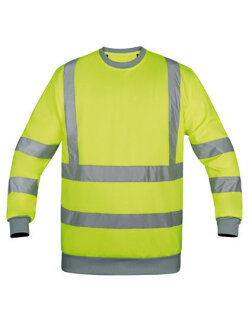 Hi-Vis Workwear Sweatshirt Limerick, Korntex KXSW // KX324