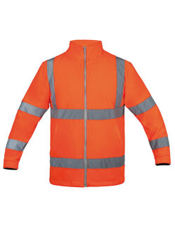 Hi-Vis Safety Fleece-Jacket Bergen, Korntex KXFJ // KX800