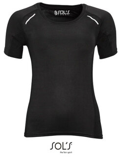 Women&acute;s Short Sleeve Running Shirt Sydney, SOL&acute;S 01415 // L01415