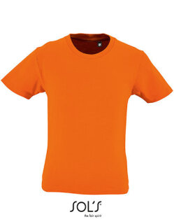 Kids&acute; Round Neck Short-Sleeve T-Shirt Milo, SOL&acute;S 02078 // L02078