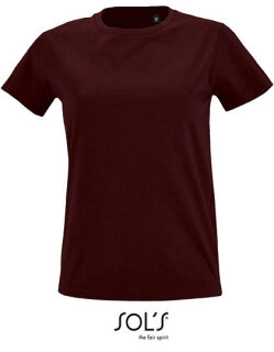 Women&acute;s Round Neck Fitted T-Shirt Imperial, SOL&acute;S 02080 // L02080