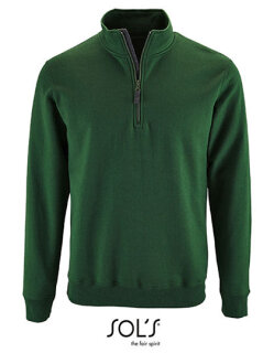 Men&acute;s Zip High Collar Sweatshirt Stan, SOL&acute;S 02088 // L02088