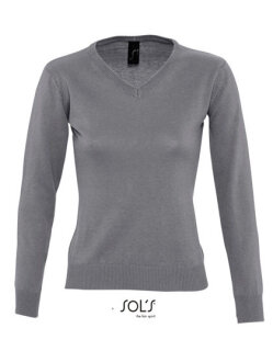 Women&acute;s V-Neck Sweater Galaxy, SOL&acute;S 90010 // L411
