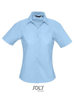 Women&acute;s Oxford-Blouse Elite Short Sleeve, SOL&acute;S 16030 // L610
