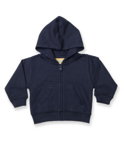 Zip Through Hooded Sweatshirt, Larkwood LW005 // LW005